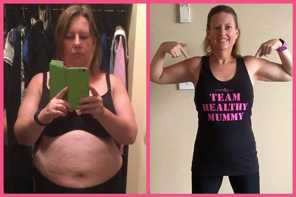 Losing weight in your 40's and 50's Nikki Myles before and after