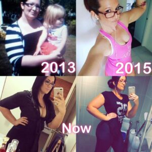 This mum has bounced back from emotionally eating and is now building muscle