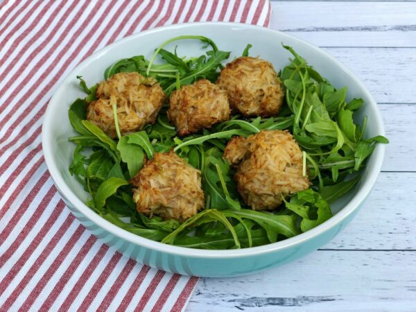 Asian Pork and Veggie Rice Balls 