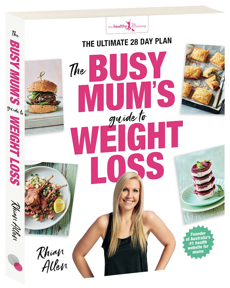 Busy mum's guide to weight loss front cover