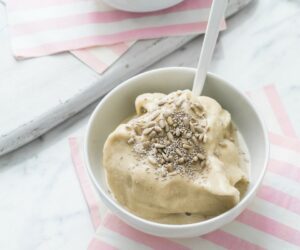 Chai Spiced Smoothie Bowl with Almond Butter