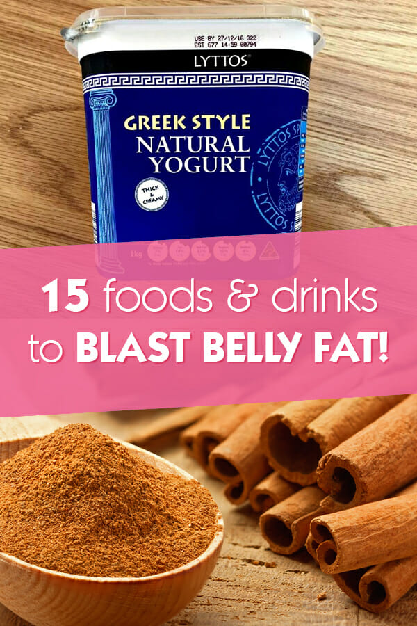 15 foods and drinks to blast belly fat
