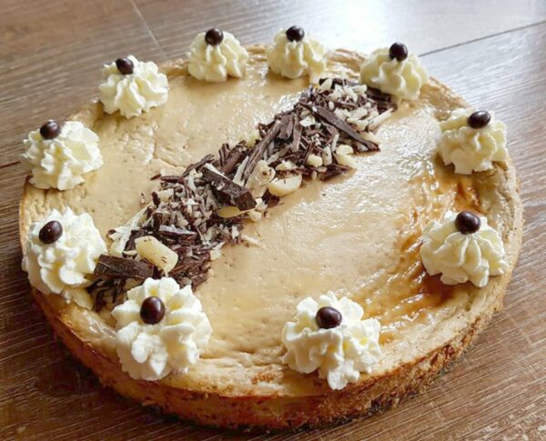 Baked Coffee Cheesecake