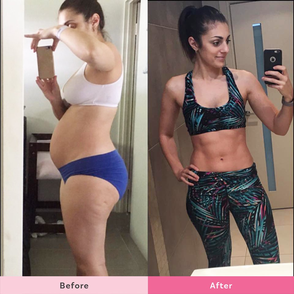 WORLDWIDEGISTS Samara Syed 17kg mum has abs