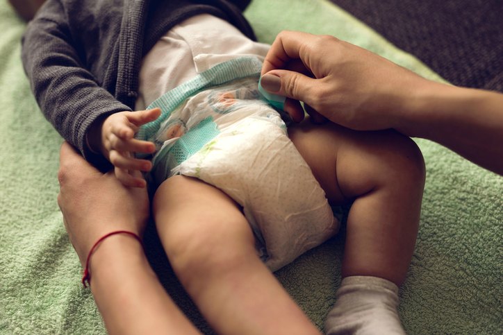 You can now hire someone to change your baby's nappy