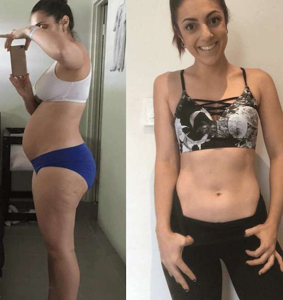 samara tummy transformation