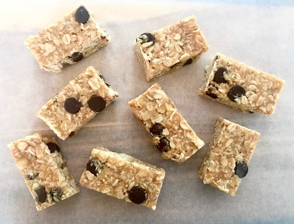 Peanut Butter Chocolate Oat Bites