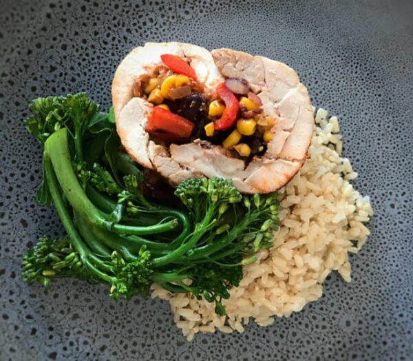 Mexican Stuffed Chicken