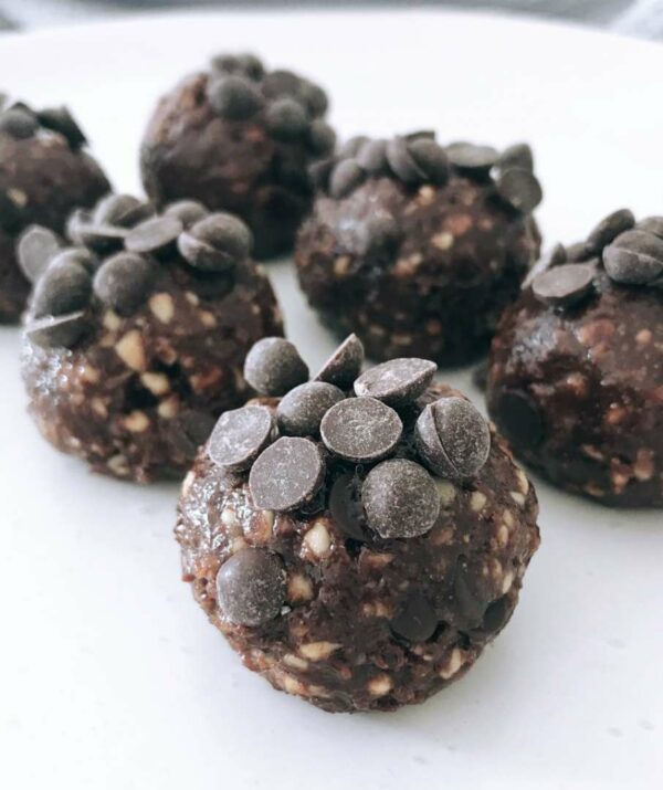 Double Chocolate Protein Balls Double Chocolate Protein Balls