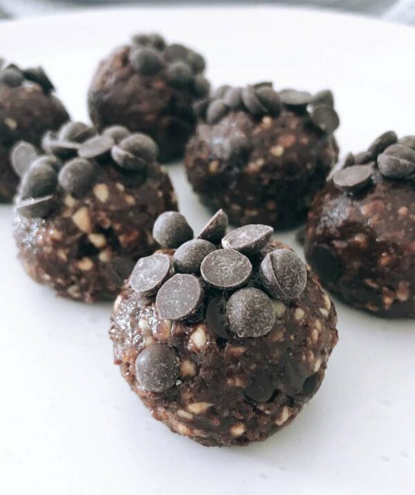 Double Chocolate Protein Balls