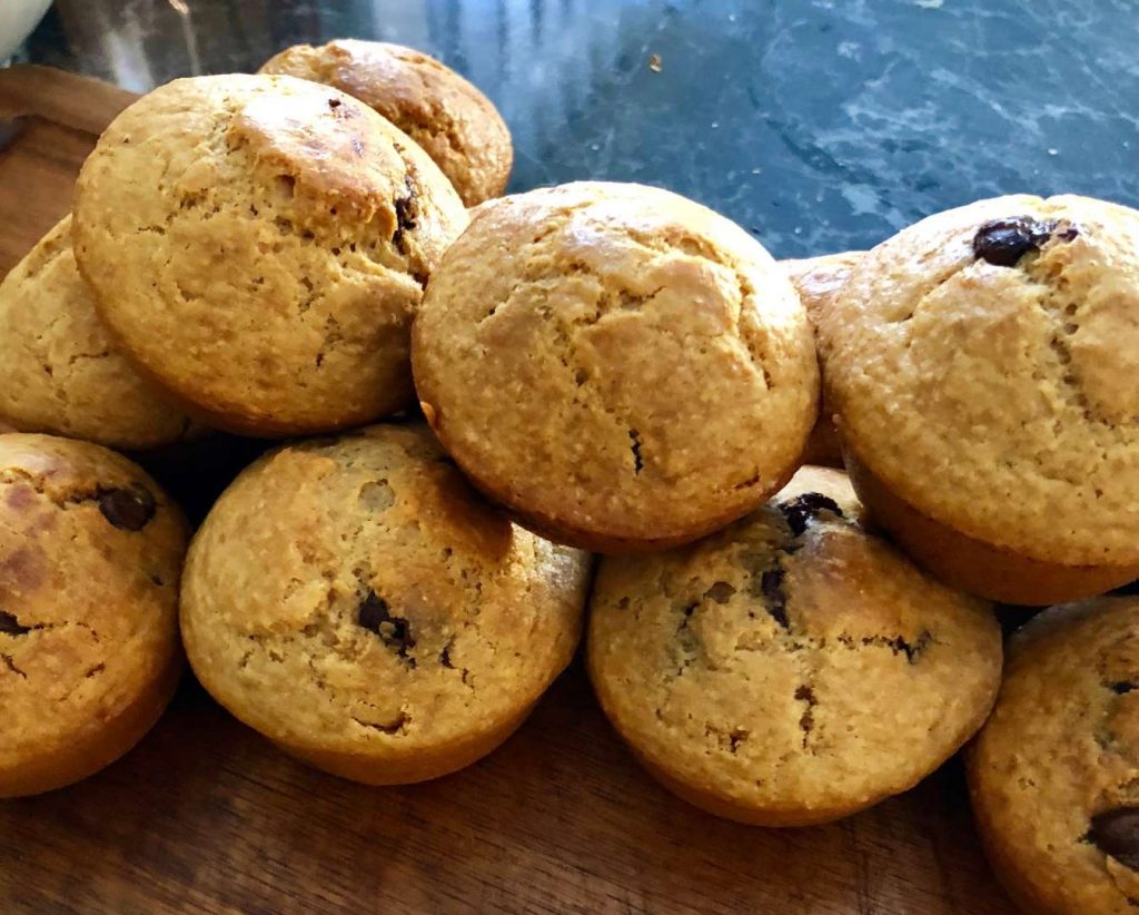 choc chip muffins