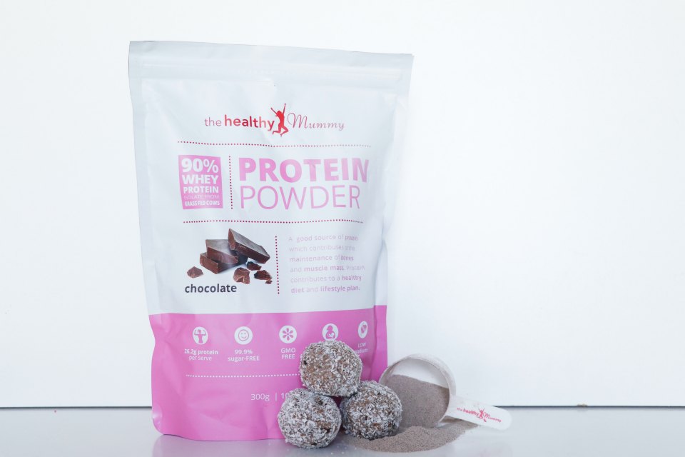 whey-protein-powder-bliss-ball Cherry ripe bliss balls