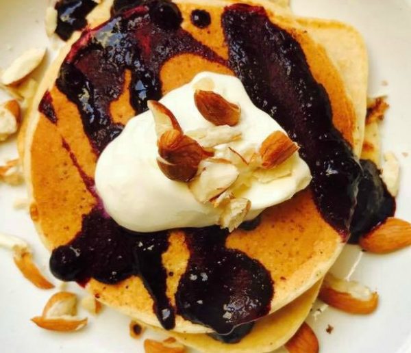 Blueberry & Vanilla Pancakes