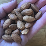 almonds nuts to increase calories