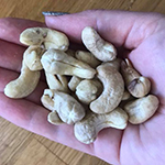 cashews nuts to increase calories