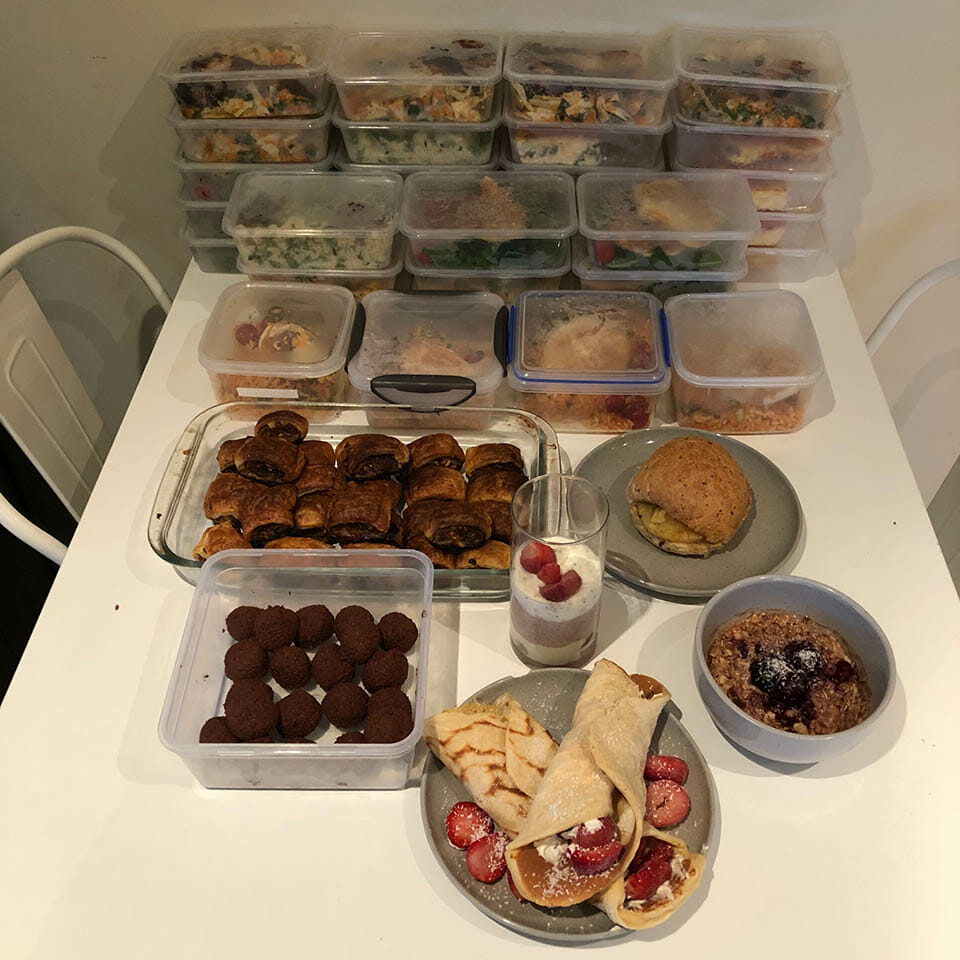 meal prep motivation sascha budget