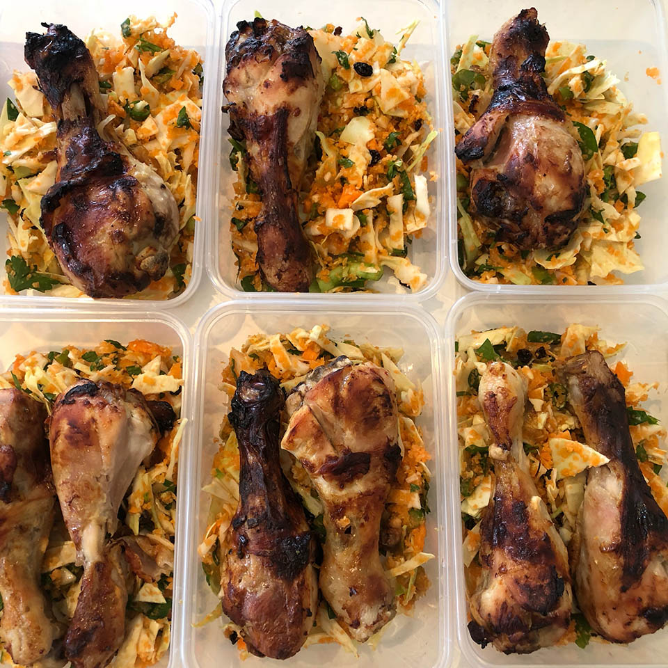 sascha meal prep motivation budget Chilli Chicken Drumsticks