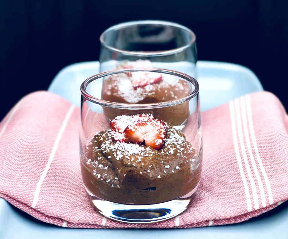 Chocolate Chia Breakfast Mousse 