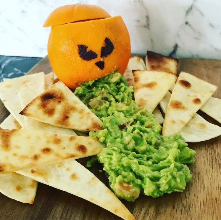 Sophie Barrett Halloween treats guacamole vomit