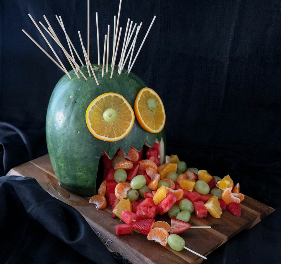 WATERMELON MONSTER healthy mummy halloween