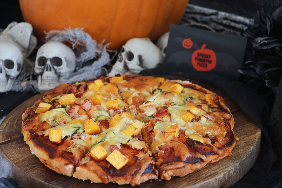 ghoulish pizza healthy mummy halloween