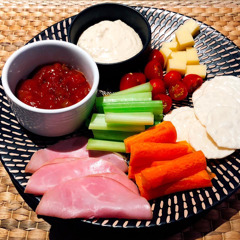 kerrie o brien simple snack plate