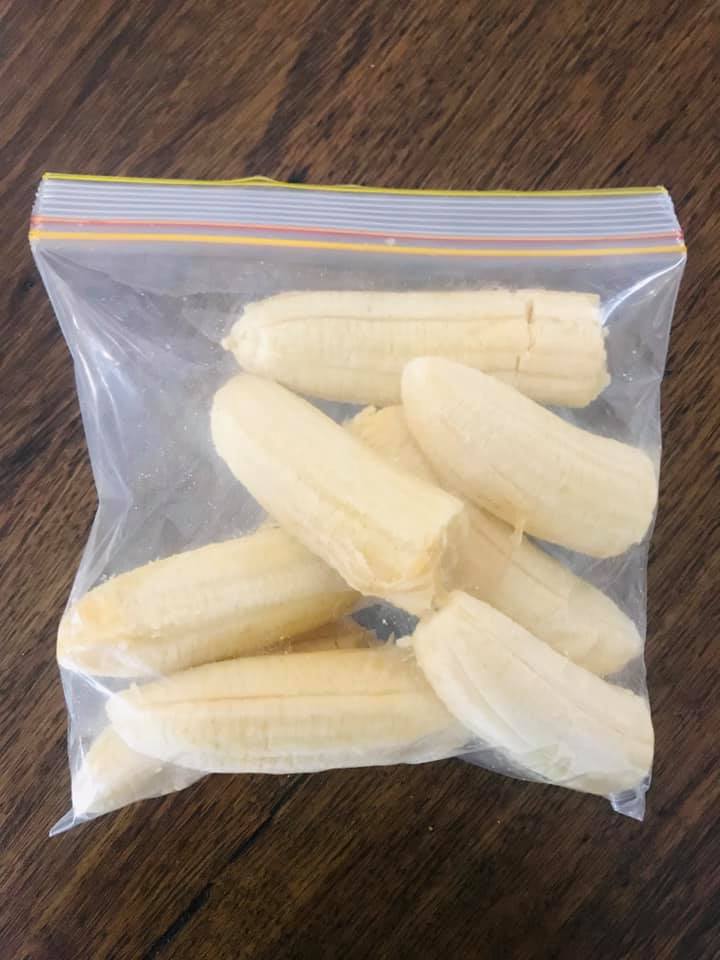 Beth Azzopardi meal prep bananas