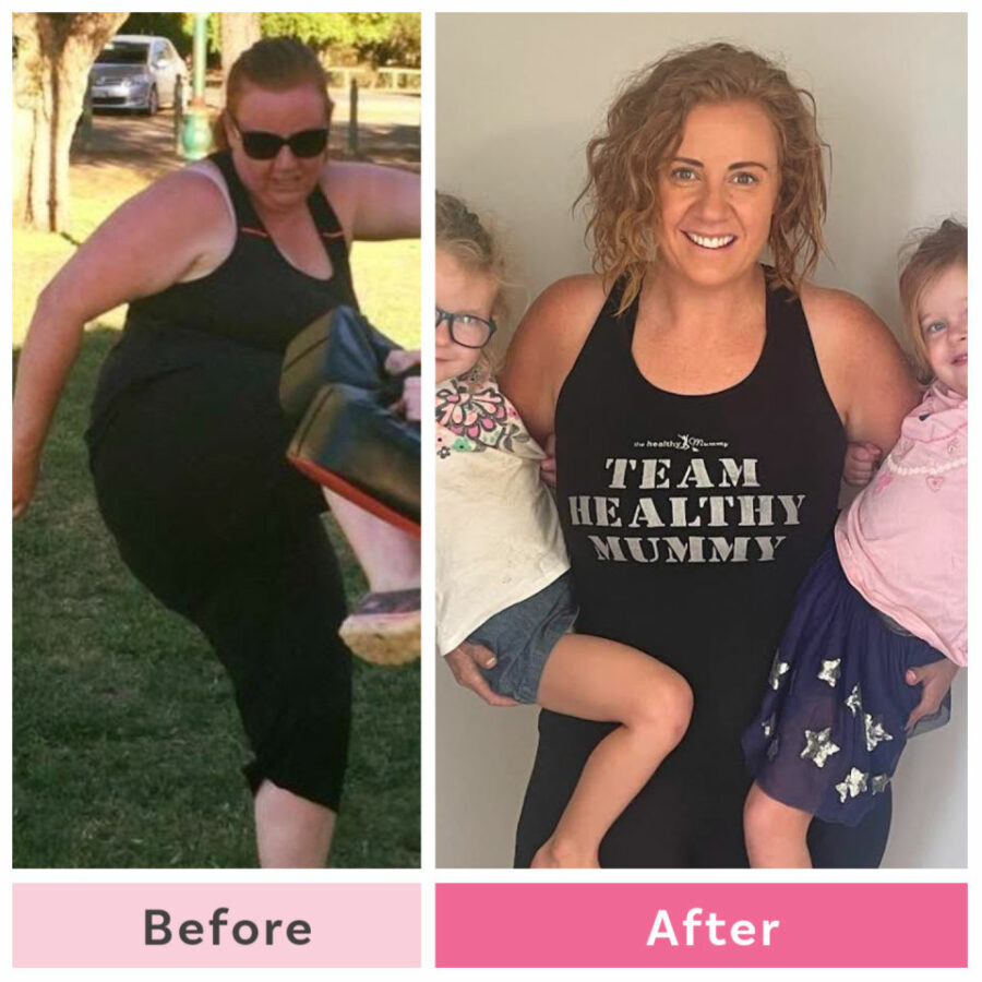 This amazing mum says she was hooked after two weeks! She's lost around 30kg with The Healthy Mummy!