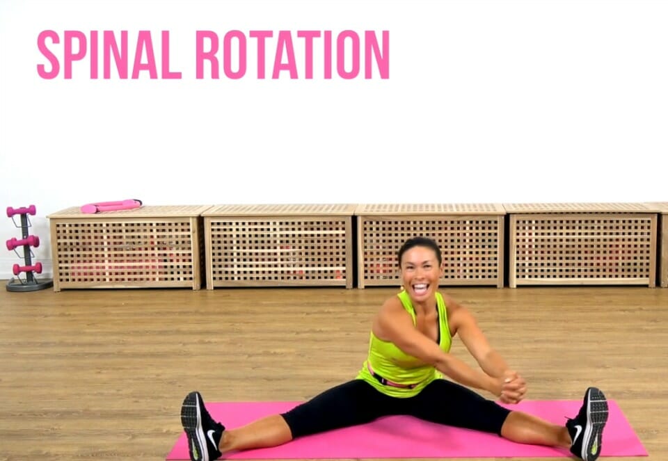 5 minute sales cool down exercises