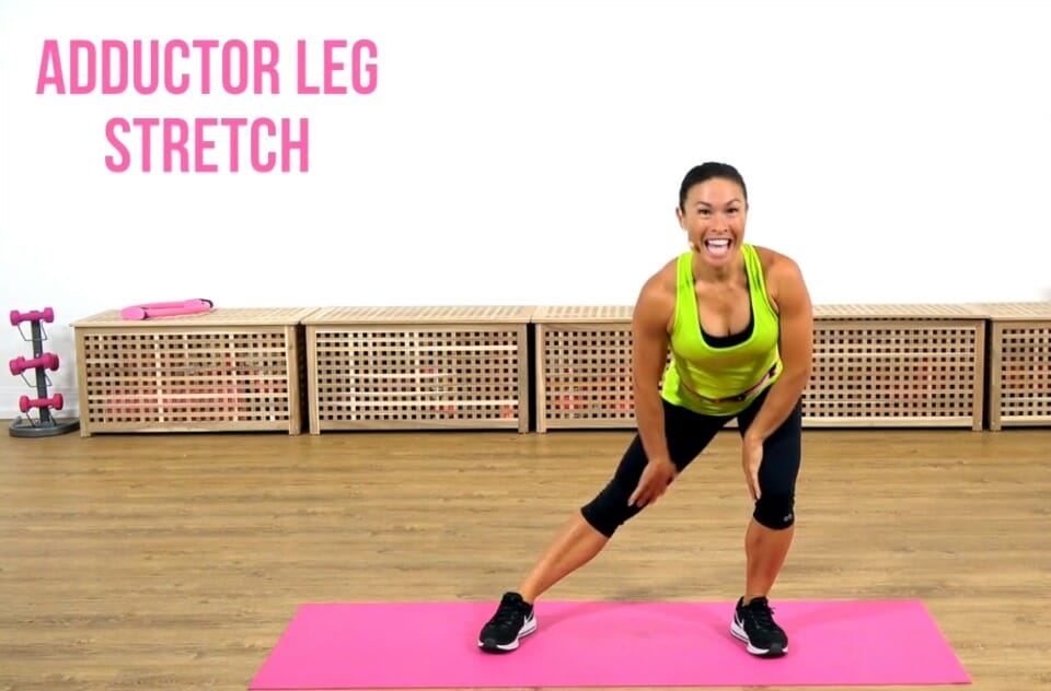 Healthy-Mummy-5-minute-cool-down-adductor-leg-stretch