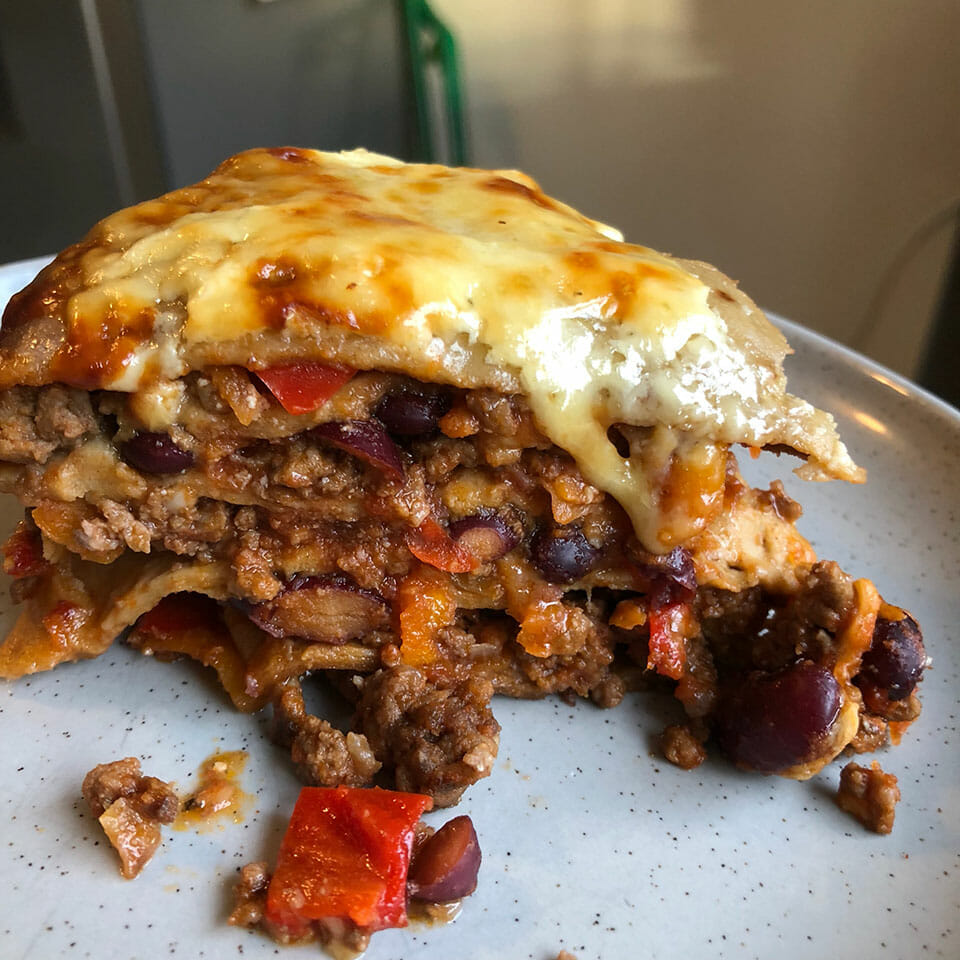 Sascha Farley Pregnancy mexican lasagne