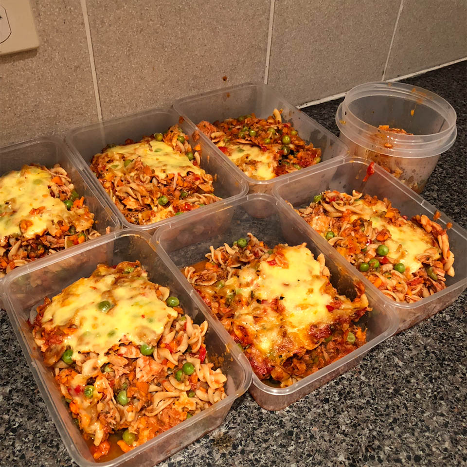 Sascha Farley Pregnancy tuna veg bake