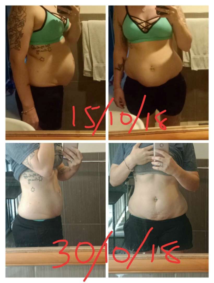 Skye-Louise-before-after-5kgs-weight-loss