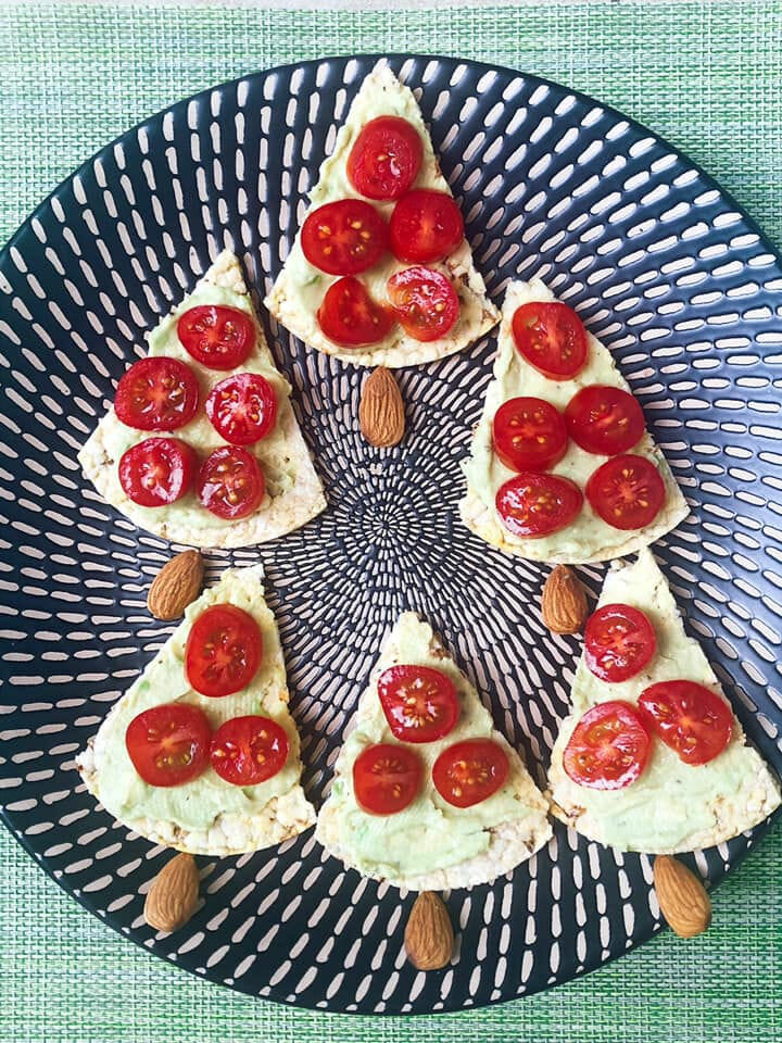 christmas rice cakes