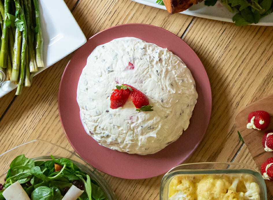 Frozen Christmas pudding