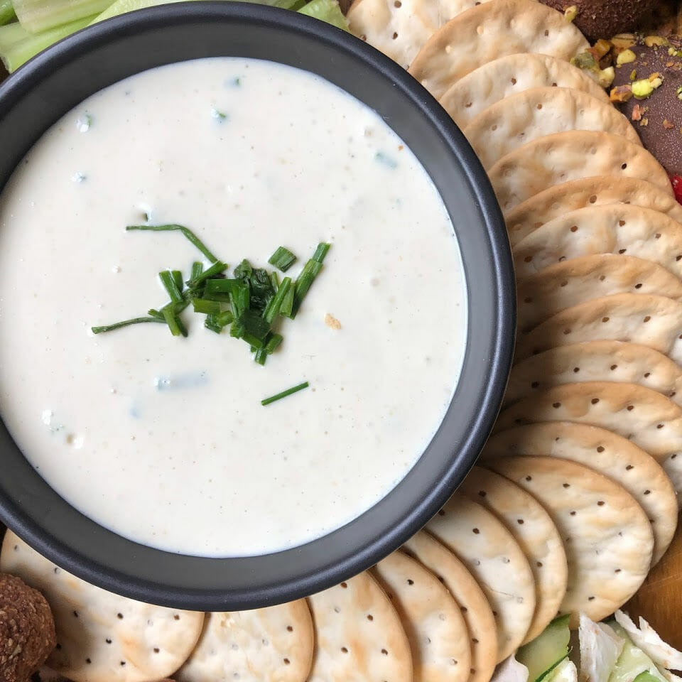 olive and cream cheese dip