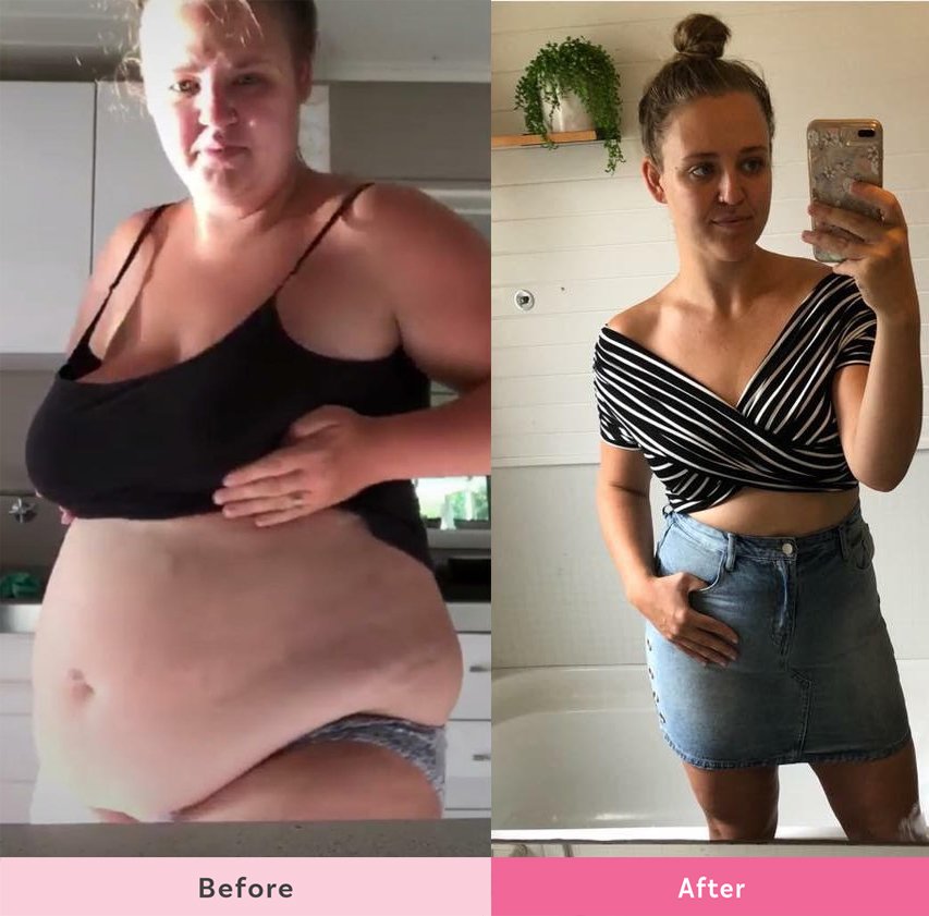 Cicily Goodwin lost 53kg