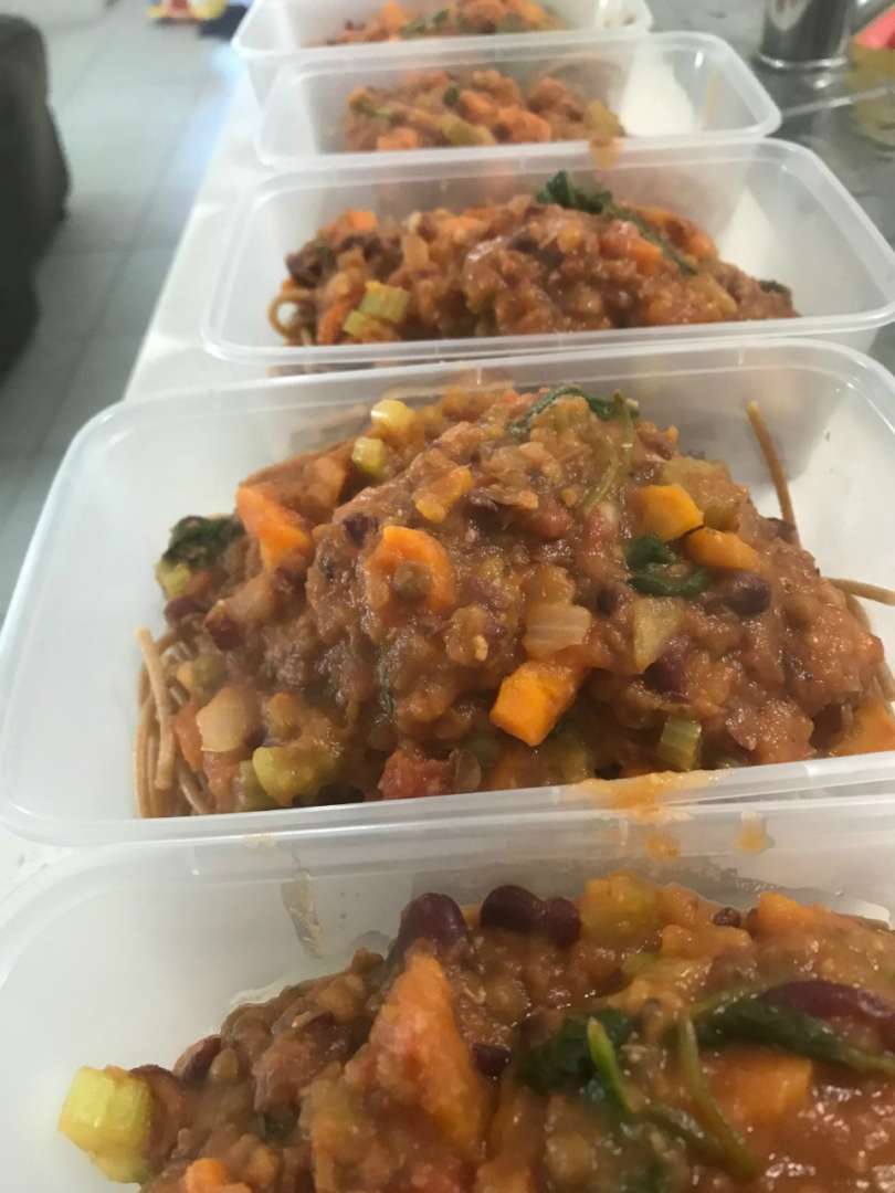 Jessica-meal-prep-lentil-bolognaise