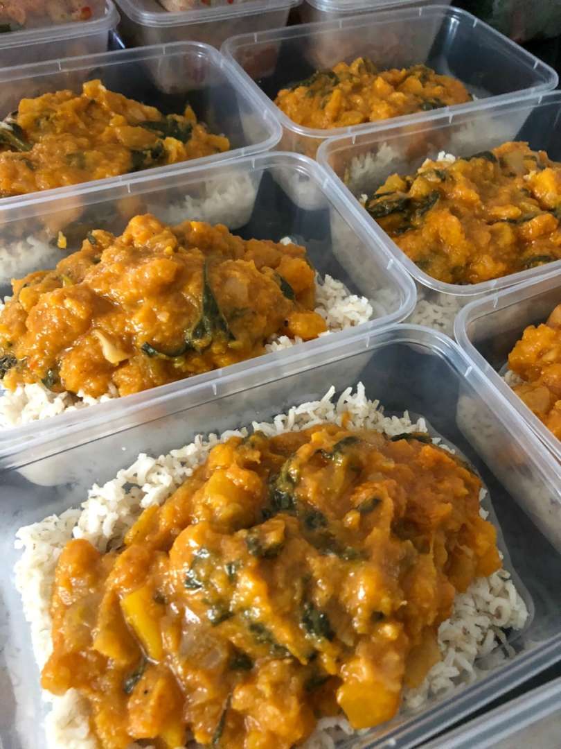 Healthy-Mummy-Vegan-meal-Pumpkin-Spinach-Curry