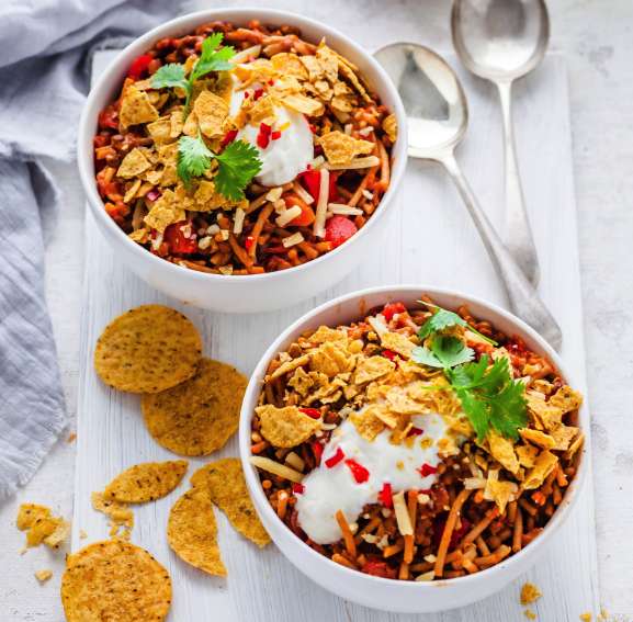 Cheesy Taco Pasta