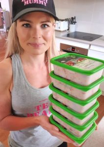 mum credits meal prepping on a budget to maintaining weight and saving thousands