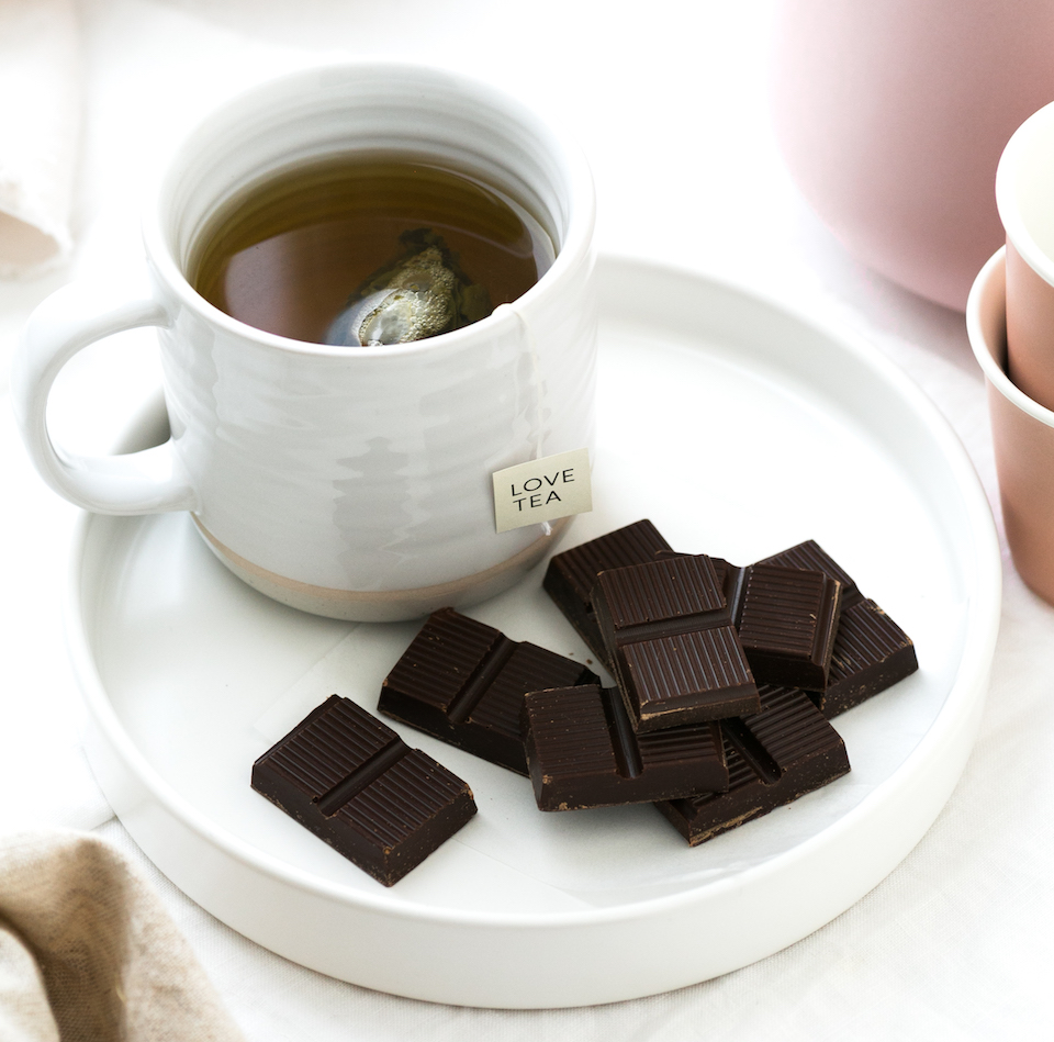 Dark-Chocolate-and-Herbal-Tea-Snack