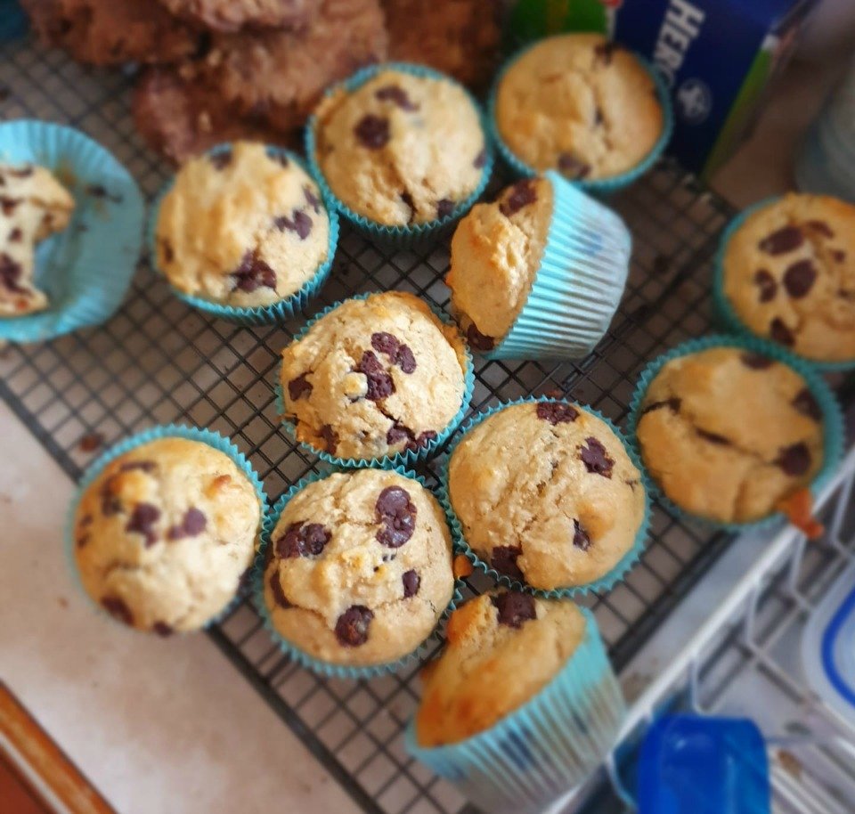 Healthy-Chocolate-Chip-Muffins-Rachel-Delaney-2