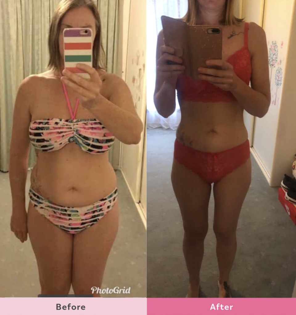 Nicole-Deakes-Brown-Healthy-Mummy-24kg-weight-loss-July-2019