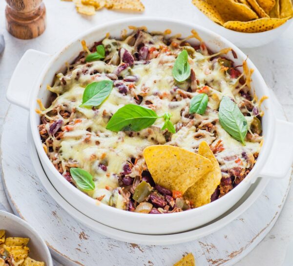 Slow Cooker Beef Nachos