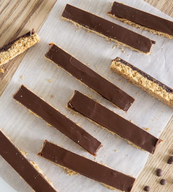 Healthy Homemade Twix Bars