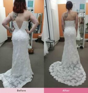 Cathy-Flier-wedding-dress-weight-loss