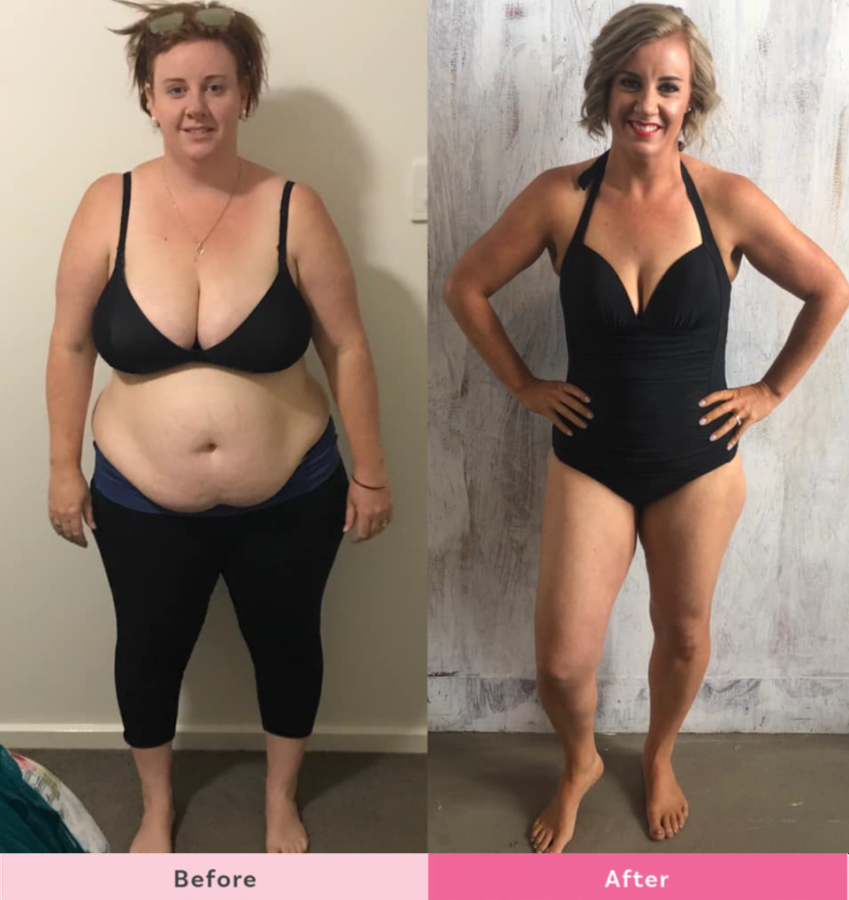 Hana-Beach-38 kilo-weight-loss-before-after