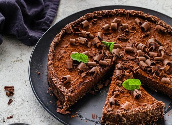 Vegan Creamy Chocolate Pie