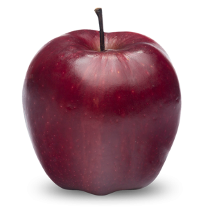 healthy Red Delicious apples